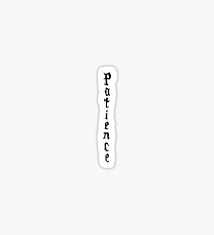 Justin Bieber Stickers Patience Tattoo Justin Bieber Neck Tattoo Tattoo Lettering