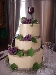 Making A Wedding Cake With Butter Cream For The First Time Wine Themed Wedding Cake Wine Theme Cakes Wine Theme Wedding
