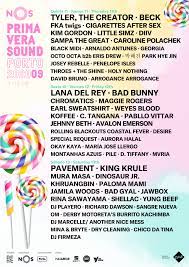 The final sunday of the event on june 12th will be a massive brunch on the beach party. Nos Primavera Sound Porto Line Up Primaverasound