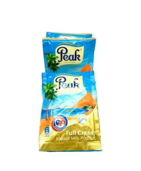 Peak Full Cream Sachet, AI generated
