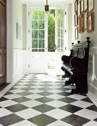 Black And White Checkered Tile Black And White Floor Mudroom Area White Tile Floor Black And White Tiles Checkered Floors