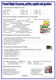 English grammar worksheet for class 3. English Esl Worksheets Activities For Distance Learning And Physical Classrooms X93613