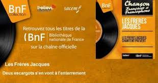 Les Freres Jacques Deux Escargots S En Vont A L Enterrement Chanson Brassens Orchestre