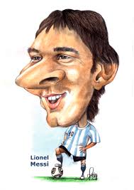 Het teken van het beest (1980). Lionel Messi Van Szena Sports Cartoon Toonpool