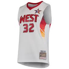 Shaquille O'Neal Western Conference Mitchell & Ness Hardwood Classics 2009  NBA All-Star Game Swingman