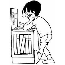 See more ideas about coloring pages, online coloring pages, online coloring. Boy Studying In Library Coloring Page