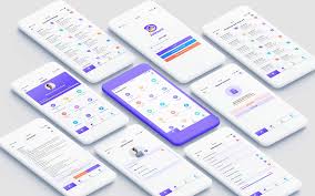 User interface (ui)/ user experience (ux) designers carry out research to gather and evaluate user requirements to design graphic user interface elements such as menus, tabs ab app, hong kong. Job Portal Mobile App Ui Creative Photoshop Templates Creative Market