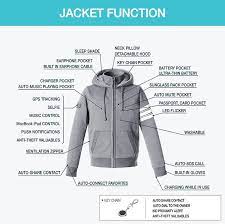 This Travel Jacket Literally Has Everything Built In Including A Neck Pillow Neck Pillow Travel Jacket Gps Tracking