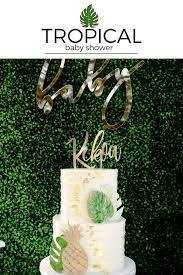 Darling Tropical Baby Shower Party Ideas Tinselbox