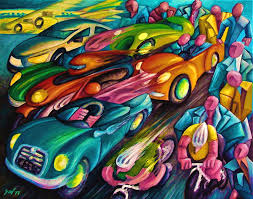 Vitesse takes into consideration every aspect of your transportation and travel. Vitesse Painting By Christophe Gol Artmajeur