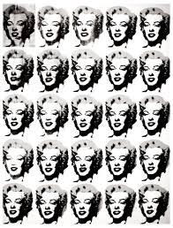 Coloring Page Created From A Work By Pop Art Artist Andy Warhol Twenty Five Colored Marilyns Revisited Pop Art Pop Art Artists Warhol