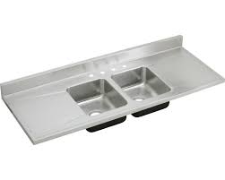 We did not find results for: Elkay Lustertone Classic Stainless Steel 66 X 25 X 7 1 2 4 Hole Equal Double Bowl Sink Top With Drainboard