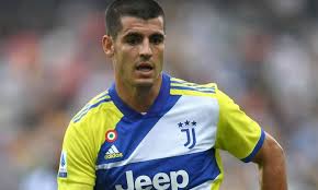 Former chelsea striker alvaro morata . Video Morata Puts Juventus One Up Away At Venezia Juvefc Com