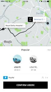 How to get a ride report. Uber Taxi App Now Available In Derby Derbyshire Live