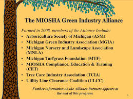 Ppt Arborist Operations Miosha Compliance Safety