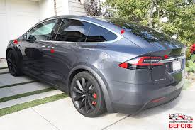 Tesla model x suv is known for its. Tesla Model X Suv Gloss Black Complete Chrome Delete Package Vinyl Car Wrap Wannaberacer Wraps