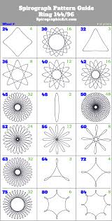 Getcolorings.com has more than 600 thousand printable coloring pages on sixteen thousand topics including animals, flowers, cartoons, cars, nature and many many more. Spirograph Pattern Guide