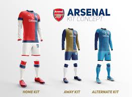 This kits also can use in first touch soccer 2015 (fts15). Arsenal Fc Concept Kits On Behance