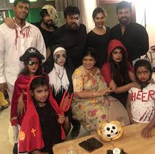 Megastar Chiranjeevi Family Celebrating Halloween Telugu Cinema Telugu Movies Telugu Leaving out those two, the rest of the image consists of actors from mega family who have done at least one film each. megastar chiranjeevi family celebrating