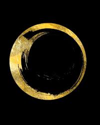 Background Black And Gold Border Design Abstract Artwork With Stunning Gold Circle Against A Black Background Can Be Used By Itself Or As A Trio Of Circles Wit Dizajn Fona Instagram Kartiny Zhivotnyh