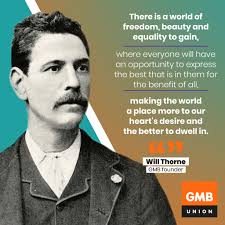 162 years ago today, in 1857 trade unionist Will Thorne, the founder of  GMB, was born in Birmingham ✊ Today we celebrate the achievements of Thorne  and our union, and reinvigorate our