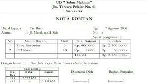 Cetak nota, harga murah, kualitas terbaik. Nota Keterangan In English What Does Keterangan Mean In English