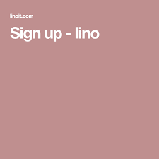 Sign Up Lino Signup Signs Udl