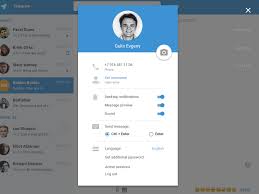 Open telegram on your phone. Telegram Web Settings Redesign Redesign Website Design Material Design