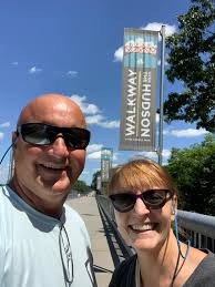 Exploring the river with my daughter, Ziva