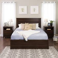 prepac flat panel queen headboard in espresso brown furniture bedroom brown headboard bedroom dark wood bedroom furniture
