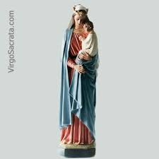 And mary, a virgin, was living in galilee of nazareth and was engaged to be married to joseph, a jewish carpenter. Catholic Statues Of Mary Mother Of God And Queen Of Heaven 25 High