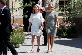 Annie loof is a famous politician, who was born on july 16, 1983 in sweden. Annie Loof And Ebba Busch Thor Leave The Christening Of Princess Princess Grace Ebba Christening