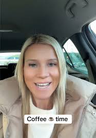 Coffee Drive Thru Girl Blue Eyes