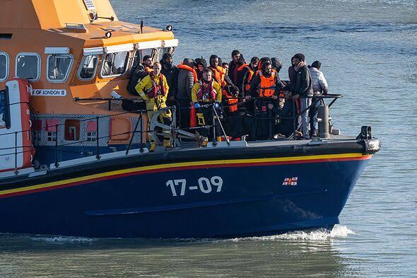 RNLI lifeboats carrying migrants were refused access to two ports |  Politics | News | Express.co.uk