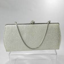 Black And Silver Clutch Purse Vintage Metallic Silver Clutch Evening Bag With Dainty Silver Chain Handle Features Silver Metallic Clutch Purse Evening Clutch Bag Chain Strap Evening Bags
