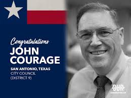 We can't overstate how huge an upset this is. Education activist John  Courage has won his race in San Antonio's most conservative district!