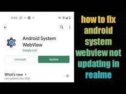 Bang cafa mengatasi webview sistem android tidak bisa di update. How To Fix Android System Webview Not Updating In Realme Oppo Youtube