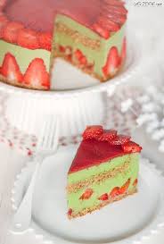 Fraisier Matcha Vg Zone Net Dessert Au The Vert Alimentation Recettes De The Vert