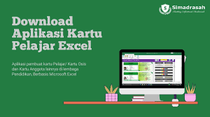 Cara membuat kartu pelajar sd. Download Aplikasi Kartu Pelajar Excel Gratis Simadrasah