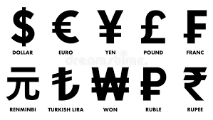 This article contains unicode currency symbols. Most Used World Currency Symbols Stock Vector Illustration Of Brazilian Financial 147152691