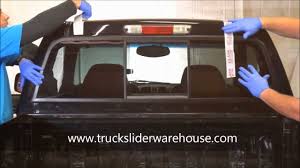 I think i've seen it on tundra's and who knows what else. How To Install A Sliding Rear Window Youtube