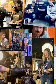 From top right Splick and Jason, Scot and Mark (today), Scot and Mark  (early 2000's LA), Mark stealing my moped (2 days ago) and top left the  studio where new songs have