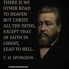 Christ is the only path to heaven