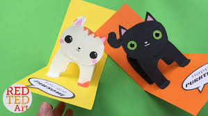 Once you click the software & install button, follow the buttons from left to right. 3d Cat Card Diy Red Ted Art Make Crafting With Kids Easy Fun