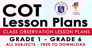 Teacher's observations of student preparedness, student work samples, and participation in group activities. Lesson Plans For Class Observations Co Free Download Deped Click