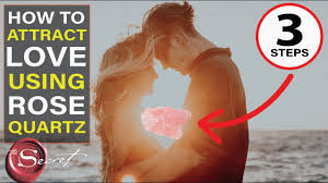 Now that you know the power of this gemstone, here are some ways to attract love with rose quartz. 3 Steps To Attract Love Using Rose Quartz Law Of Attraction Youtube