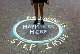 A Happy Place Sidewalk Art Interactive Exhibition Installation Art