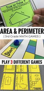 Area And Perimeter Games For Your 3rd Grade Students Are A Fun Alternative To Worksheets Check Out Thes Area And Perimeter Area And Perimeter Games Math Games