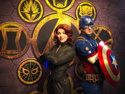 Scarlett johansson, the star in disney's black widow, is suing the media conglomerate over its release of the film to the streaming service disney+. Captain Marvel Disneyland Paris