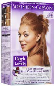 Choose from shampoos, conditioners, hairstyling, treatments, hair colors and more. Dark And Lovely Honey Blonde 378 100 Gray Coverage Hair Color Chart Honey Blonde Cool Hair Color